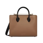 Multicolour-Midi-Tote-in-Clay-White-and-Black64252_nobg Strathberry Midi Tote in Clay, White and Black