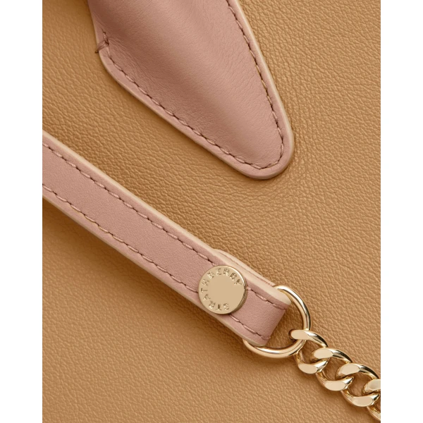 Strathberry Mini Tote in Caramel, Sand and Rose, view 6