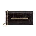 Multicolour-Multrees-Chain-Wallet-in-Mahogany-and-Black43666_nobg Strathberry Multrees Chain Wallet in Mahogany and Black