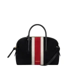 Demellier The Small Stockholm in Black & Berry Tote Bag