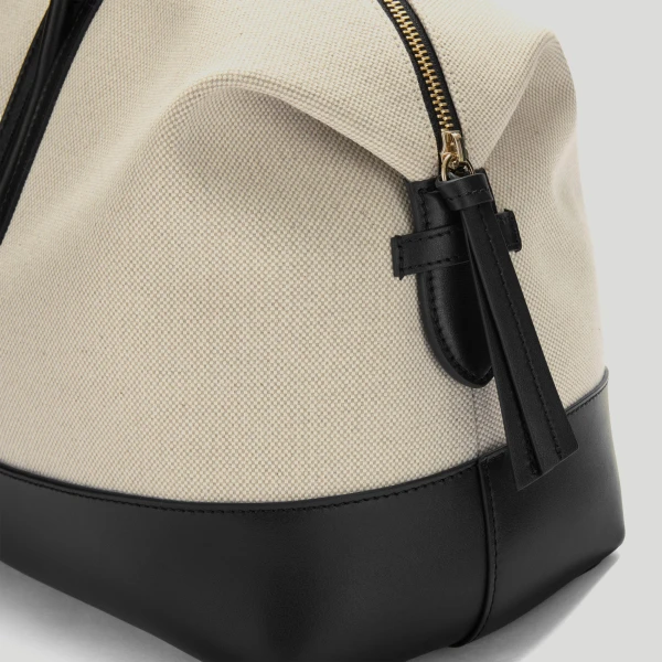 Demellier The Stockholm in Salt & Pepper Tote Bag, view 3