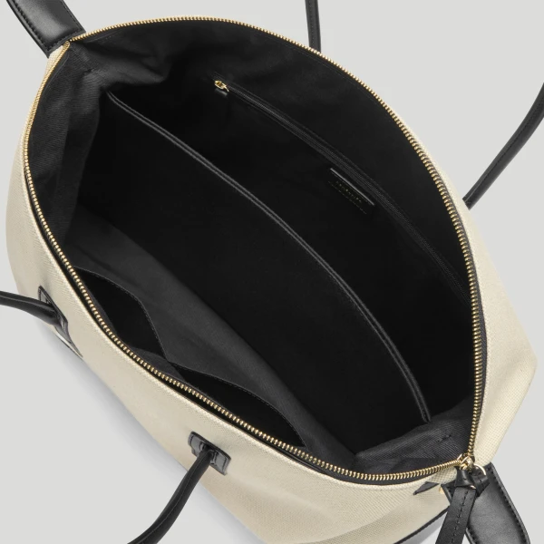 Demellier The Stockholm in Salt & Pepper Tote Bag, view 4