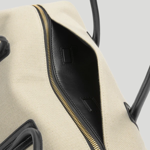 Demellier The Stockholm in Salt & Pepper Tote Bag, view 5