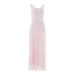 Needle and Thread Freya Georgette Gown in Shell