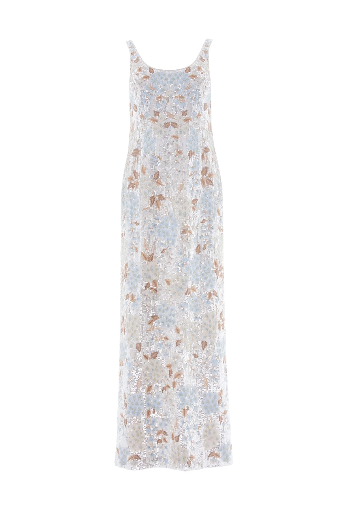 Needle-Thread-Wisteria-Shimmer-Georgette-Ankle-Gown-in-CreamBlue-Coveti99409_nobg Needle and Thread Wisteria Shimmer Georgette Ankle Gown in Cream/Blue