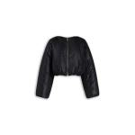Alaïa Nylon Pleated Bomber - ALAÏA Jackets - Laser Cut Luxury - Shop at Luxury Shoes Alaïa Nylon Pleated Bomber - ALAÏA Jackets - Laser Cut Luxury - Shop at Luxury Shoes