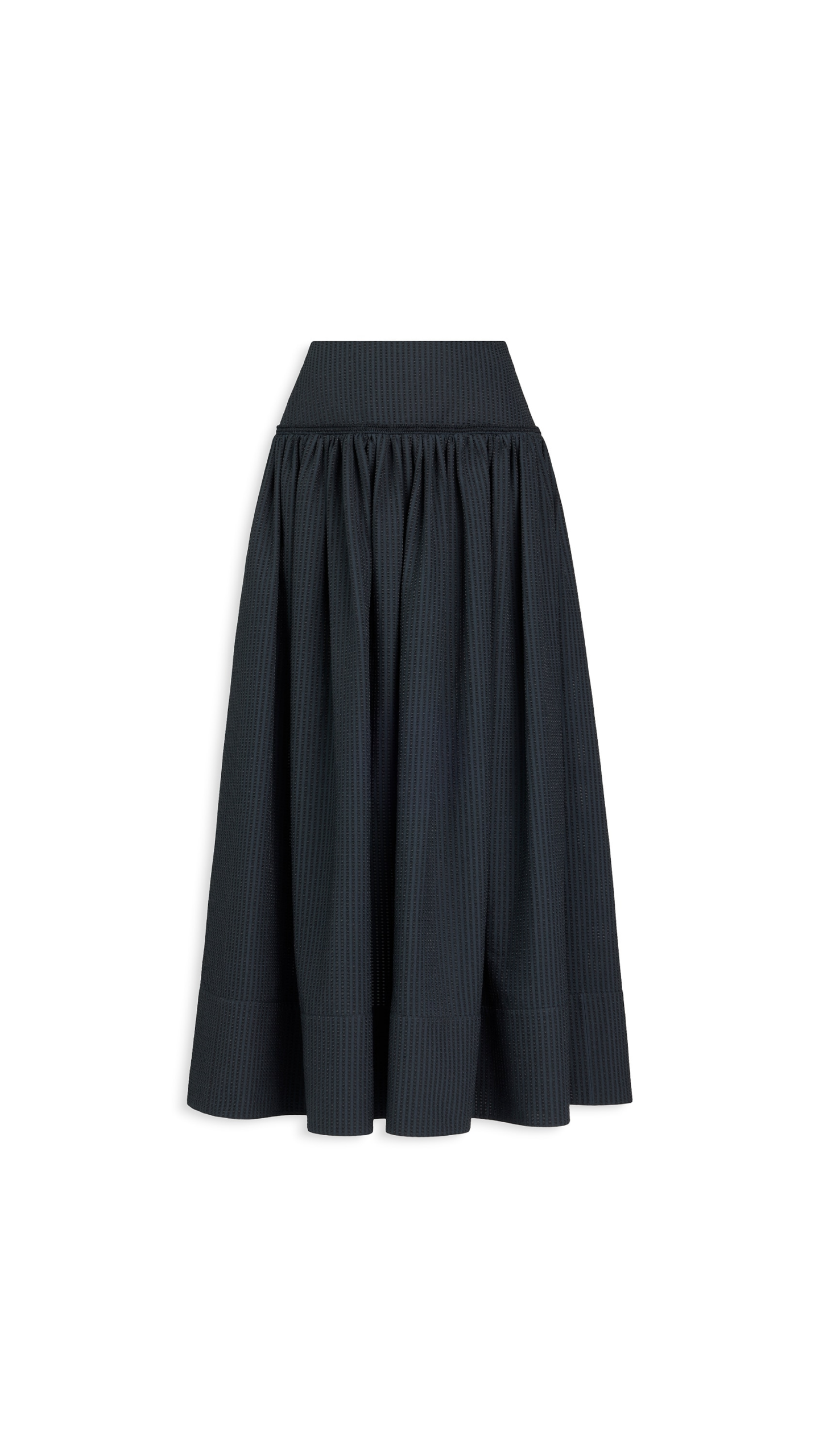 Alaïa Openwork Cotton A Line Skirt - ALAÏA Skirts - Laser Cut Luxury - Shop at Luxury Shoes 
