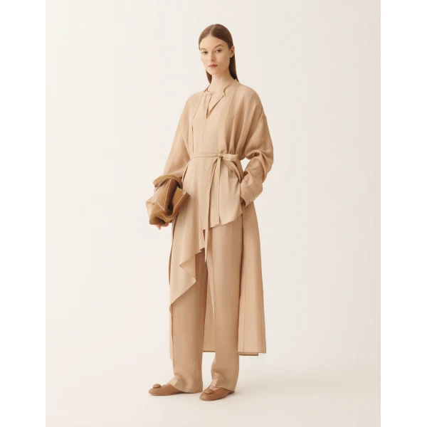 Fabiana Filippi Gubbio Jogging Pants in Fluid Maple, view 2