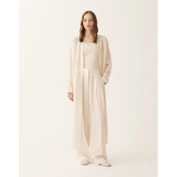 Fabiana Filippi Fluid Pants in Butter, view 2