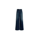 Alaïa Palazzo Denim Jeans - ALAÏA Pants - Laser Cut Luxury - Shop at Luxury Shoes Alaia Palazzo Denim Jeans