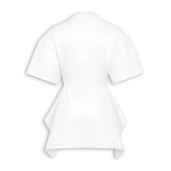 Alaia Panelled Cotton T Shirt, view 2