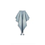 Alaïa Panelled Faded Jeans - ALAÏA Pants - Laser Cut Luxury - Shop at Luxury Shoes 