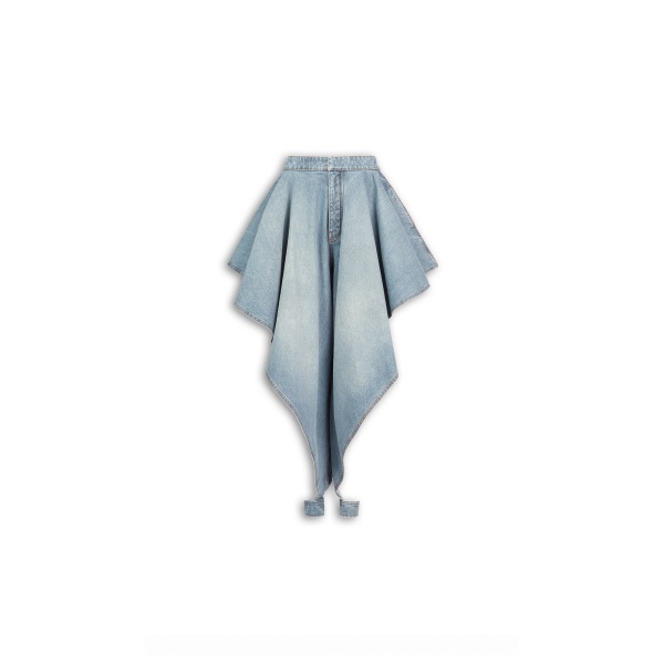 Panelled Faded Jeans