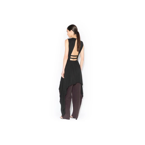 Alaia Paper Touch Poplin Round Pants, view 3