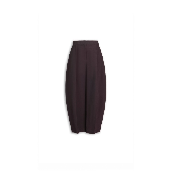 Alaïa Paper Touch Poplin Round Pants - ALAÏA Pants - Laser Cut Luxury - Shop at Luxury Shoes 