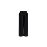 Alaïa Peplum Fleece Pants - ALAÏA Pants - Laser Cut Luxury - Shop at Luxury Shoes 