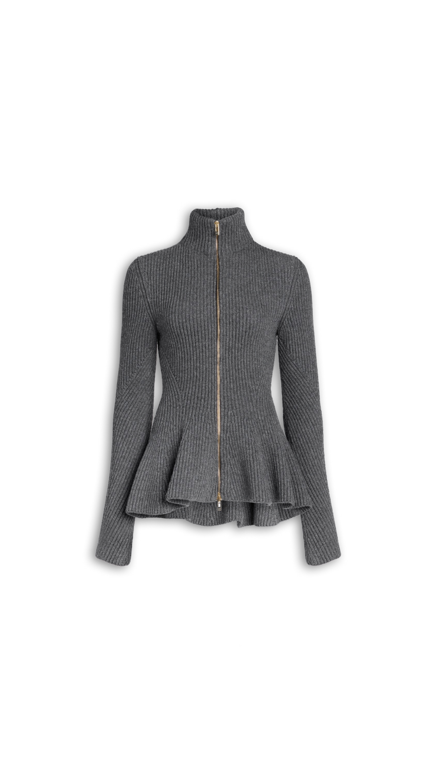 Alaïa Peplum Knitted Cardigan - ALAÏA Knitwear - Laser Cut Luxury - Shop at Luxury Shoes Alaïa Peplum Knitted Cardigan - ALAÏA Knitwear - Laser Cut Luxury - Shop at Luxury Shoes