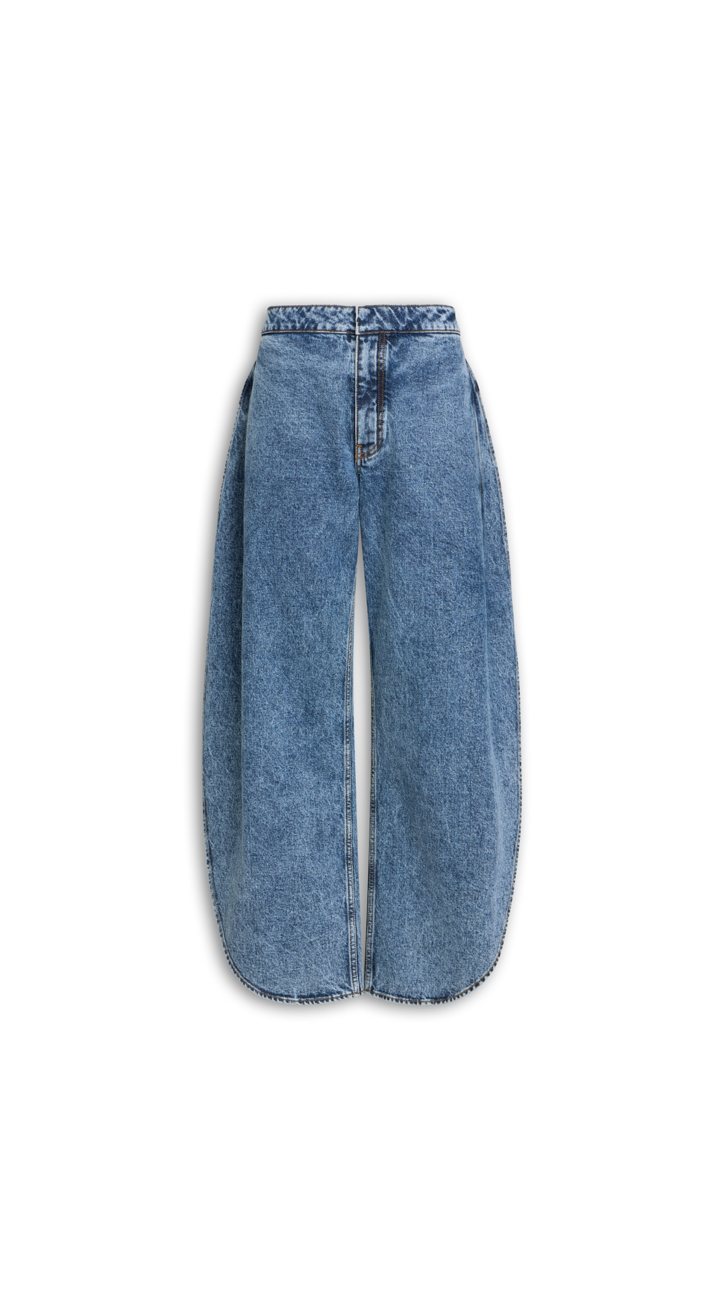 Alaia Petal Denim Pants