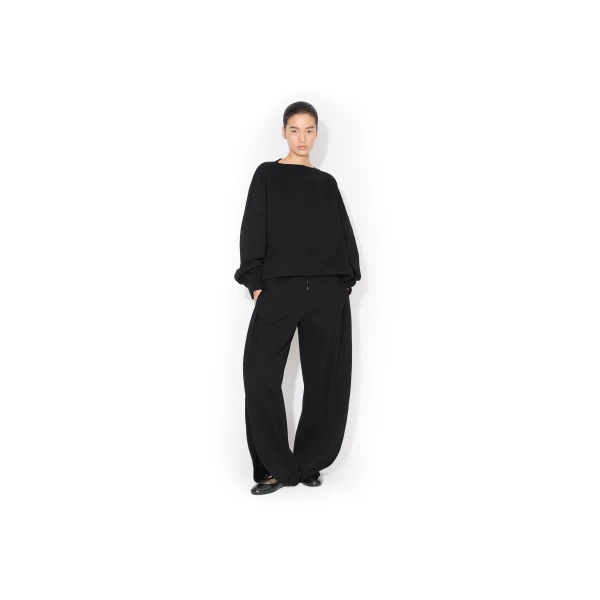 Alaïa Petal Fleece Joggers - ALAÏA Pants - Laser Cut Luxury - Shop at Luxury Shoes 