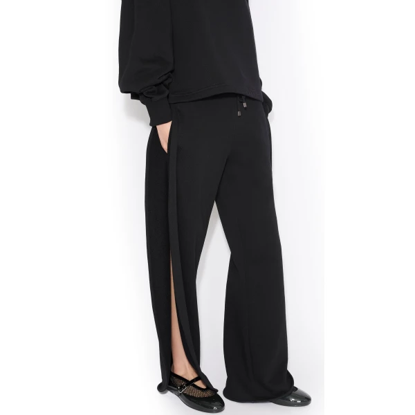 Alaïa Petal Fleece Joggers - ALAÏA Pants - Laser Cut Luxury - Shop at Luxury Shoes 