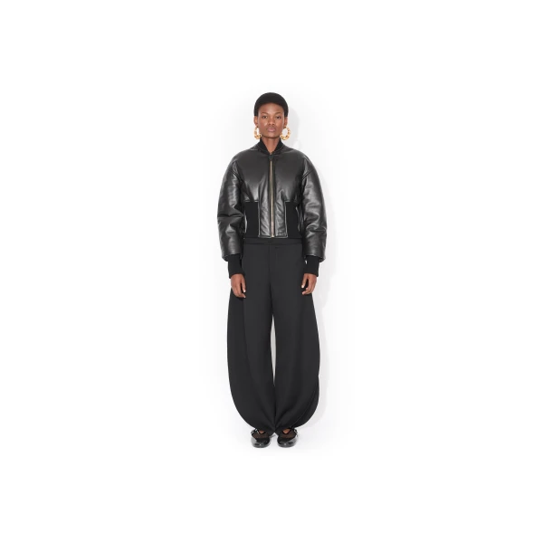 Alaia Petal Wool Pants, view 2