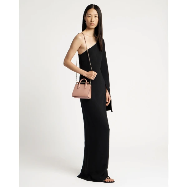 Strathberry Nano Tote in Rose, view 7