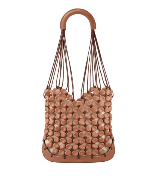 Polène Solé in Salt Pink Solé in Salt Pink - Shoulder & Crossbody Bags - Parisian Luxury Leather Bag at Luxury Shoes 