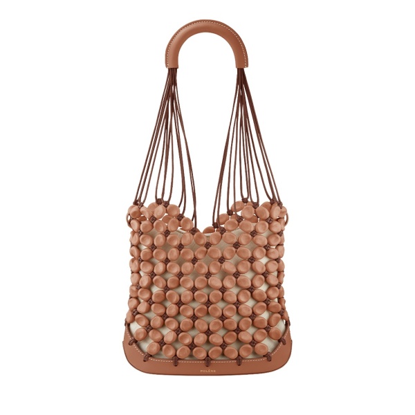 Polène Solé in Salt Pink Solé in Salt Pink - Shoulder & Crossbody Bags - Parisian Luxury Leather Bag at Luxury Shoes 