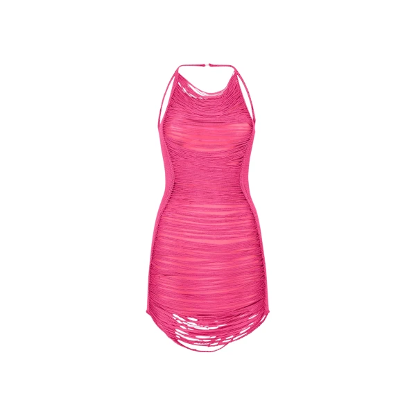 The Attico Pink mini dress