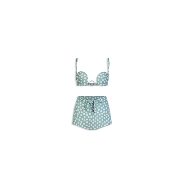 Alaïa Polka Dot Bikini Set - ALAÏA Beachwear - Laser Cut Luxury - Shop at Luxury Shoes 