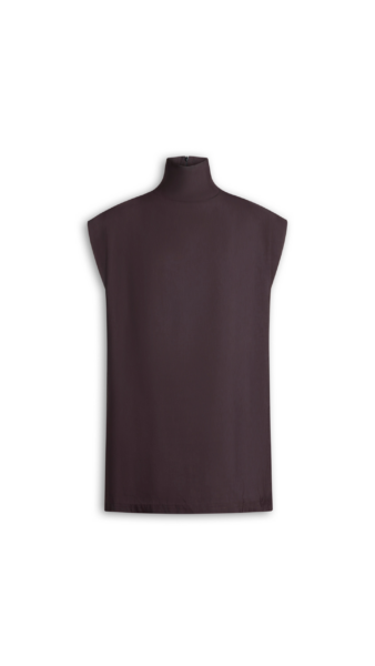 Alaïa Poplin High Neck Top - ALAÏA Tops - Laser Cut Luxury - Shop at Luxury Shoes 