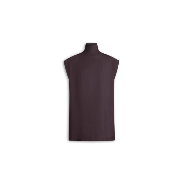 Alaïa Poplin High Neck Top - ALAÏA Tops - Laser Cut Luxury - Shop at Luxury Shoes 