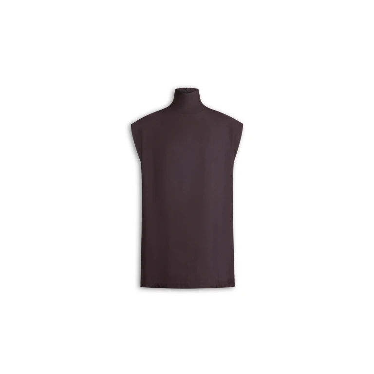 Alaïa Poplin High Neck Top - ALAÏA Tops - Laser Cut Luxury - Shop at Luxury Shoes 
