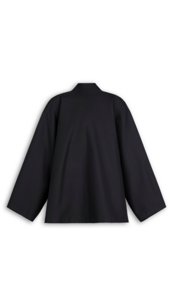 Alaïa Poplin Reverse Jacket - ALAÏA Jackets - Laser Cut Luxury - Shop at Luxury Shoes 