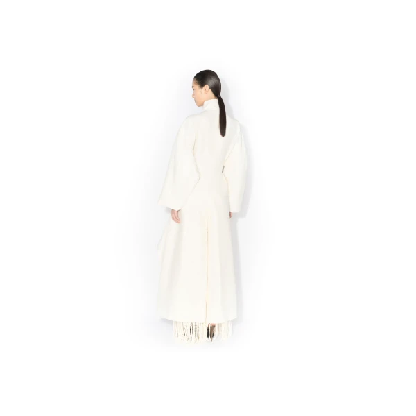 Alaïa Poplin Ruffle Jumpsuit - ALAÏA Jumpsuit - Laser Cut Luxury - Shop at Luxury Shoes 