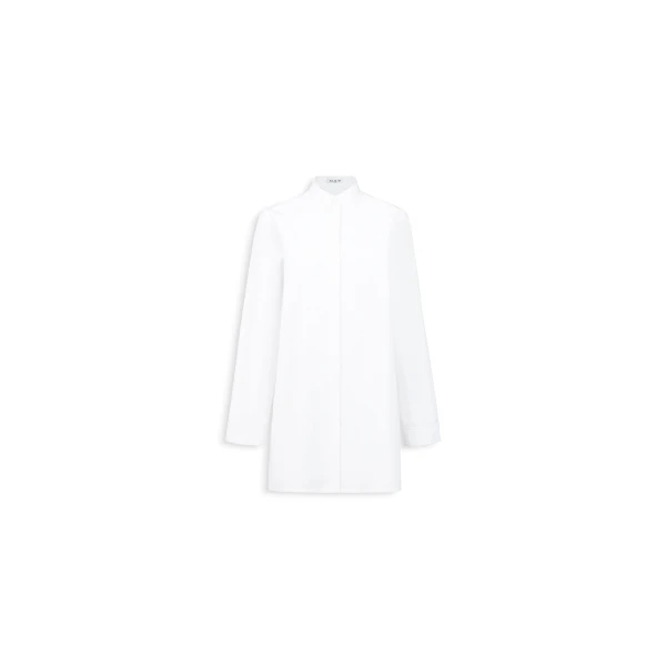Alaïa Poplin Shirt Set - ALAÏA Tops - Laser Cut Luxury - Shop at Luxury Shoes 