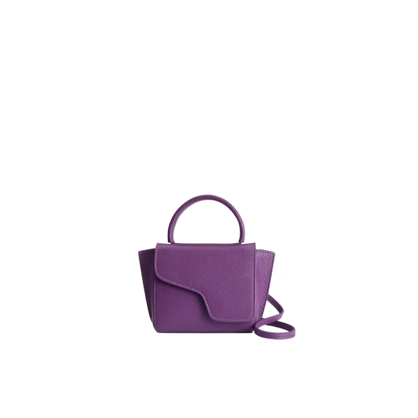 ATP Atelier Montalcino in Viola Mini Handbag