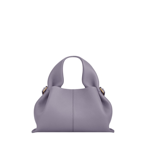 Polène Numéro Neuf Mini in Mauve Numéro Neuf Mini in Mauve - Mini Bags - Parisian Luxury Leather Bag at Luxury Shoes 