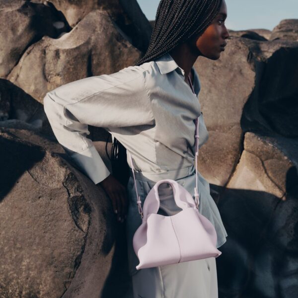 Polene Numéro Neuf Mini in Wisteria Bag, view 2