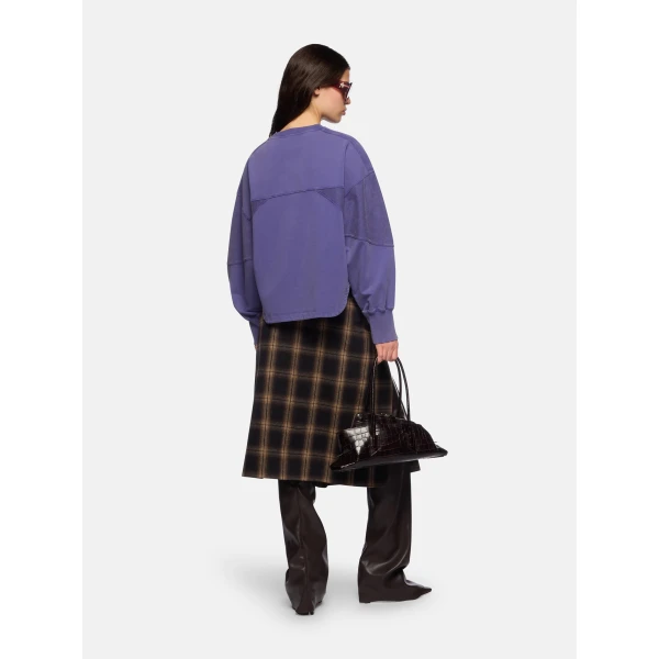 The Attico Purple sweatshirt Knit, view 3