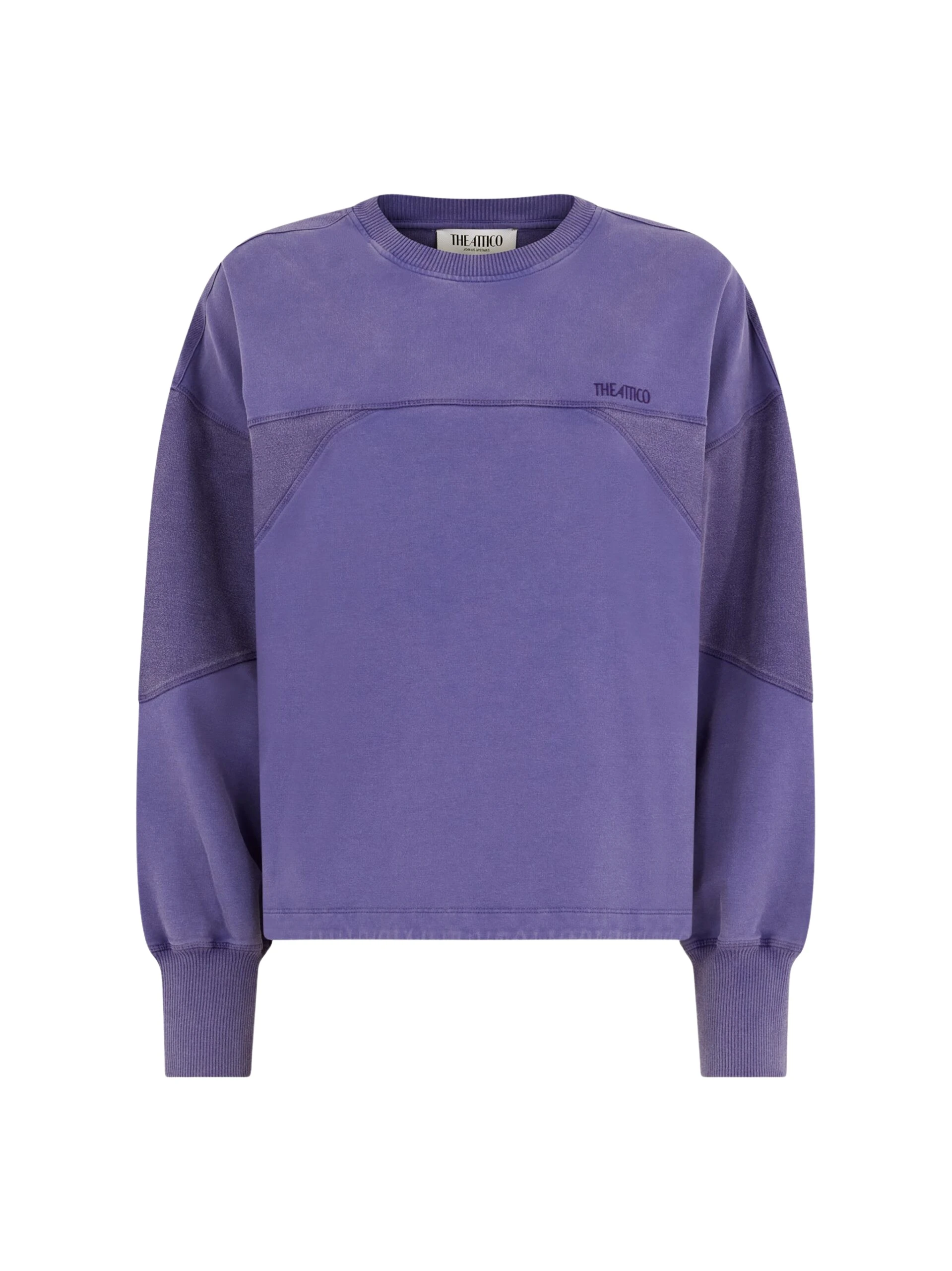 The Attico Purple sweatshirt Knit