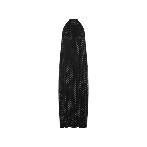 Rotate Birger Christensen Chiffon Balloon Jumpsuit Black