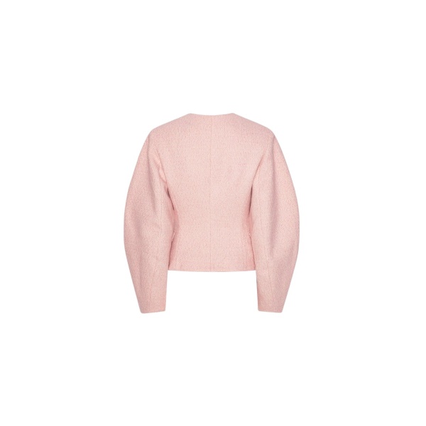 Cocoon Sleeved Jacket Pink