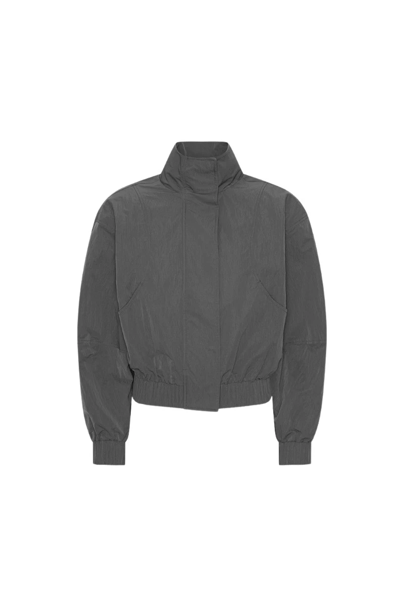 Crispy Track Jacket Dark Grey