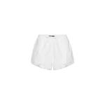 Rotate Birger Christensen Drawstring Shorts Bright White