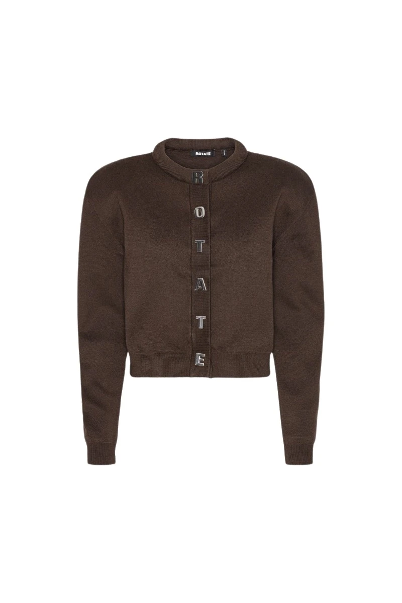 ROTATE-Birger-Christensen-Firm-Knit-Cardigan-Dark-Brown-coveti84697_nobg Rotate Birger Christensen Firm Knit Cardigan Dark Brown