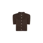 ROTATE-Birger-Christensen-Firm-Knit-Ss-Cardigan-Dark-Brown-coveti97290_nobg Rotate Birger Christensen Firm Knit Ss Cardigan Dark Brown