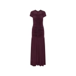 ROTATE-Birger-Christensen-Gathered-Maxi-Dress-Bordeaux-coveti89998_nobg Rotate Birger Christensen Gathered Maxi Dress Bordeaux