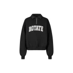 Rotate Birger Christensen Half ZIP Polo Sweat Top
