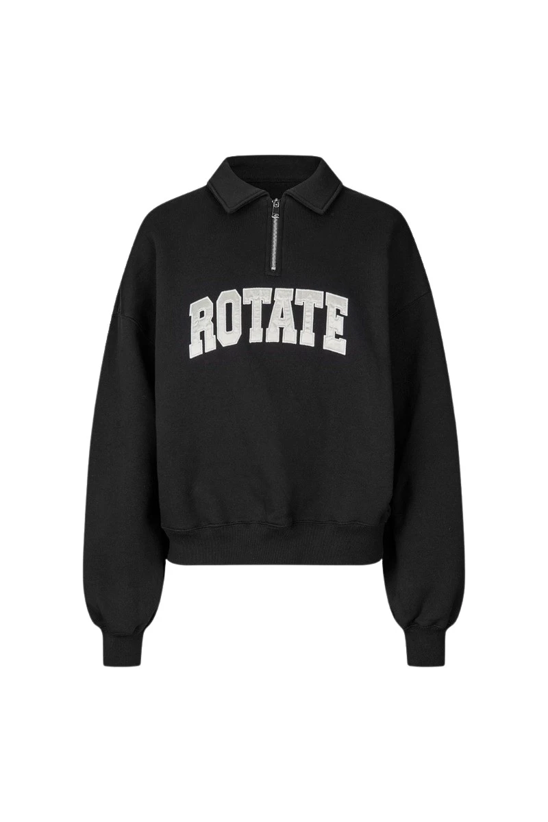 ROTATE-Birger-Christensen-Half-ZIP-Polo-Sweat-coveti66670_nobg Rotate Birger Christensen Half ZIP Polo Sweat Top